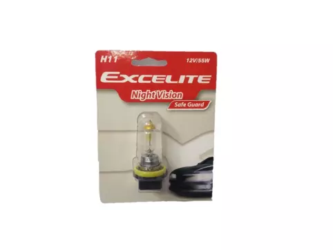 H11 Night Vision Halogen Bulb 12V 55W (Single Bulb)