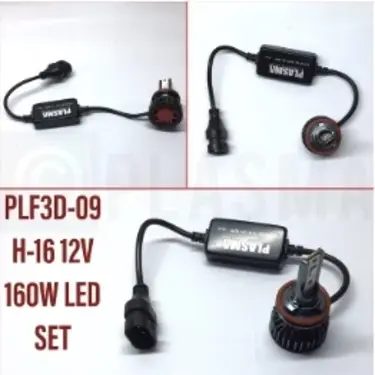 H16 Led Bulb 12V 160W (Set Of 2)