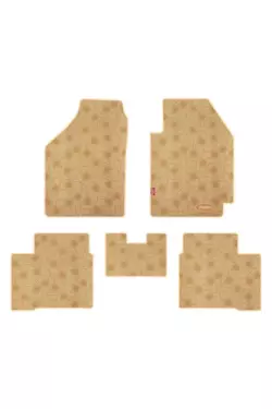 Carpet/Floor Mats (Printed Beige)