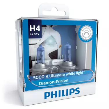 H4 DiamondVision 12V 60/55W (Set of 2)