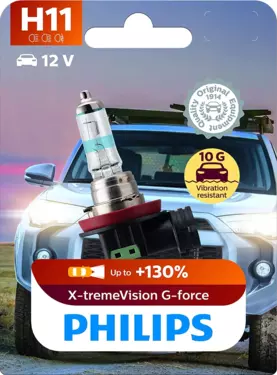 H11 Halogen Bulb 12V 55W (Single Bulb)