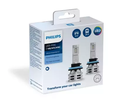 H8/H11/H16 Ultinon Essential G2 LED Bulb 12V 24W (Set of 2)