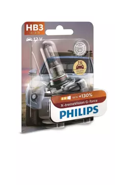 HB3 X-tremeVision G-Force 12V 60W (Single Bulb)