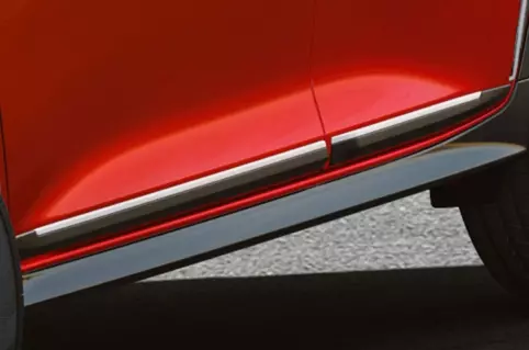 Body Side Molding Painted WHITE
