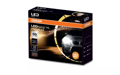 HB3/HB4 LED Bulb 12V 50W – Warm White (Set of 2)
