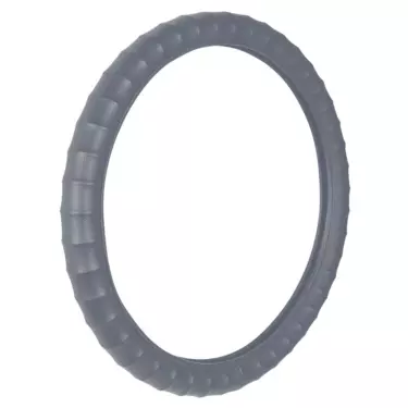 15 Inch - Universal Steering Wheel Cover (Grey)