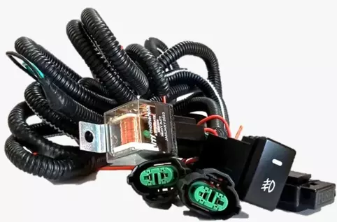 H8 Fog Lamp Wiring Harness with 12V/40A Relay