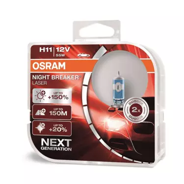 H11 Halogen Bulb 12V 55W (Set of 2)