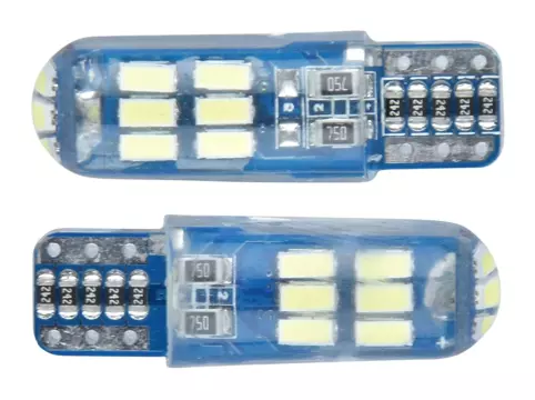 Universal T10 Pressing LED-White (Set of 2)