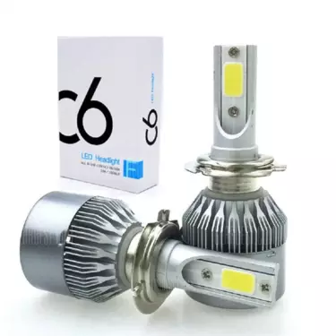 H3 36W White LED Headlight Kit (Set of 2)
