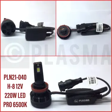 H8 6500K Led Pro Bulb 12V 220W