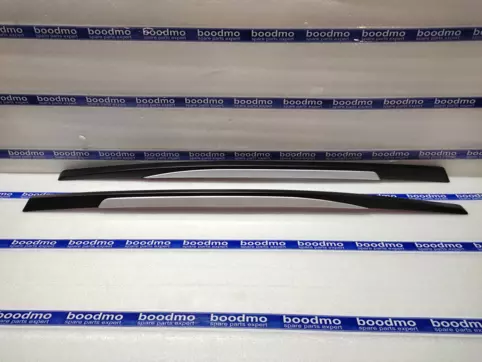 Roof Rail ABS – Black & Silver (Set of 2)