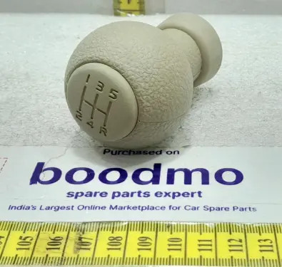 Gear Knob Beige Silver Light Weight