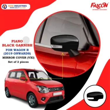 Outside Rear View Mirror Cover Garnish with Cut (Set of 2)