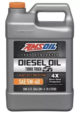 5W-40 Heavy-Duty Synthetic Diesel Oil (3780ml)