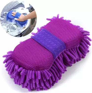 Microfiber Hand Insert Wash Sponge