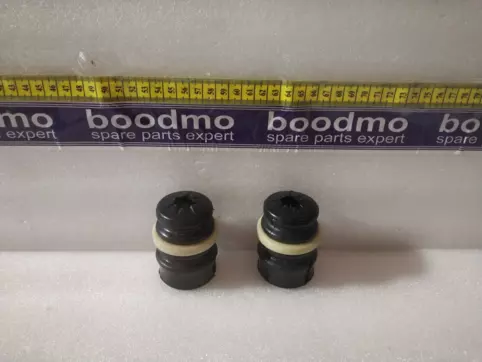 Rubber Rear Strut Bump Black (Set of 2)