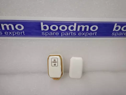 Car Key Cover – 2 Button Smart Key (White)