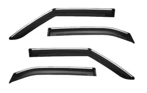 Door Visor Chrome (Set of 4)