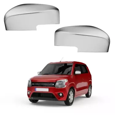 Outside Rear View Mirror Cover with Indicator Cut (Set of 2)