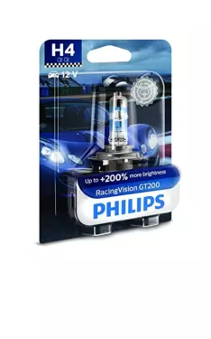 H4 Racing Vision GT200 12V 60/55W ( Single Bulb )