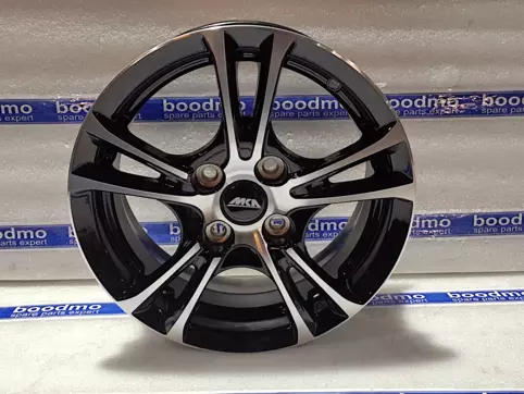 Alloy Wheel 14×5.5J/4 Holes/Pcd-100/Et-45 – Machined Qc8 Black