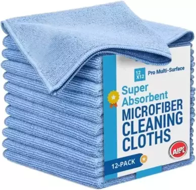 Microfiber Vehicle Washing Cloth 40cmx40cm (Set of 12)