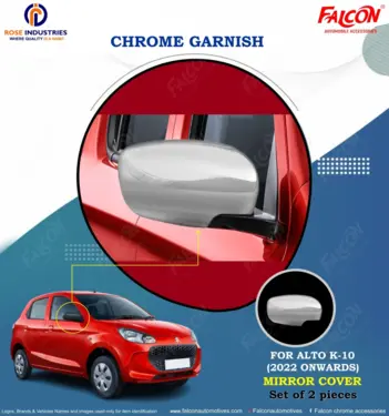 Outside Rear View Mirror Cover Garnish with Cut (Set of 2)