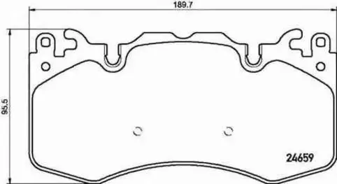 Front Brake Pad Set