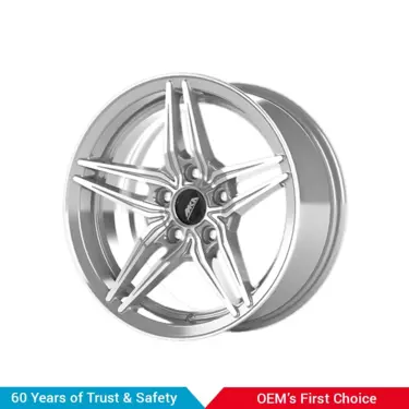 Alloy Wheel 15″/4 Holes/Pcd-100/Et-32 – Machined Hyper Silver
