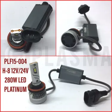 H8 Led Platinum Bulb 12V/24V 280W