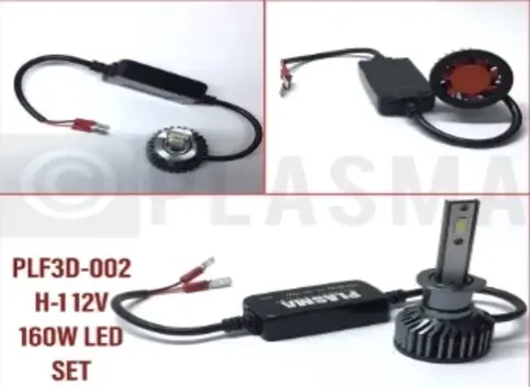 H1 Led Bulb 12V 160W (Set Of 2)