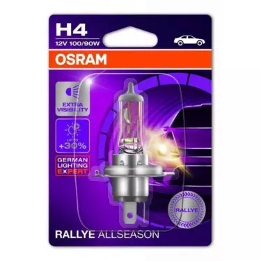 H4 Rallye All Season Bulb 12V 100/90W (Single Bulb)