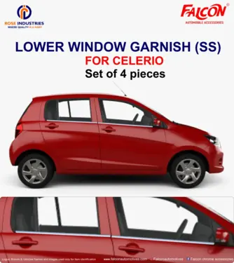 Lower Window Frame Kit SS (Set of 4)