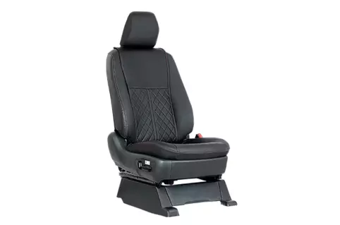 DIAMOND CITYSCAPE RED LINING FINISH SEAT COVER (8S)