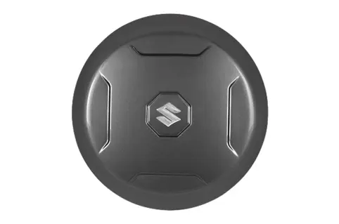 SPARE TIRE COVER COLOR GRAY