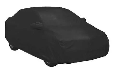 Black Car Body Cover (Sedan)