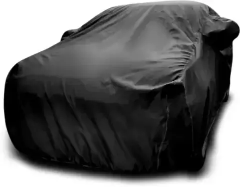 Black Car Body Cover (Compact Sedan)