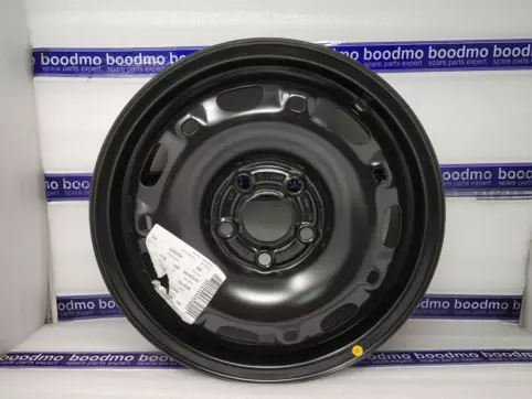 WHEEL,STEEL RALLY BLACK