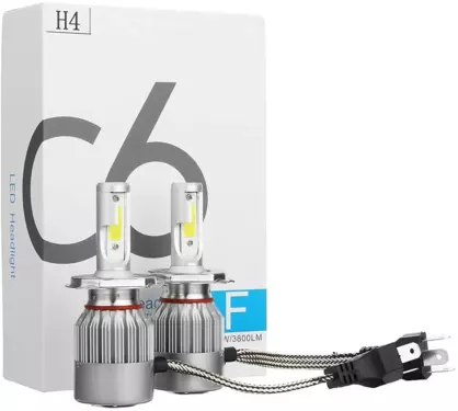 H4 36W White LED Headlight Kit (Set of 2)