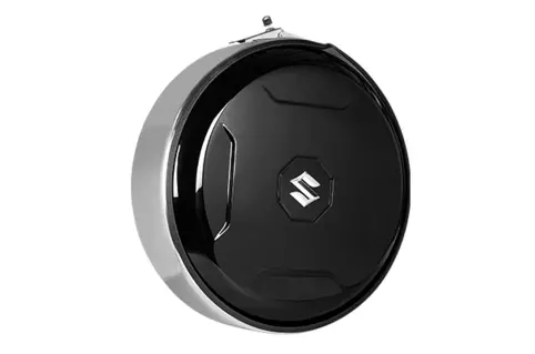 SPARE TIRE COVER COLOR BLACK