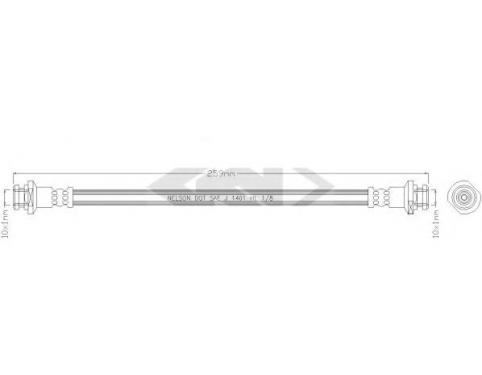 HOSE REAR FLEXIBLE LH