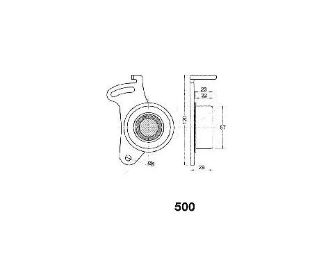 TENSIONER ASSY-BAL TIMING BELT
