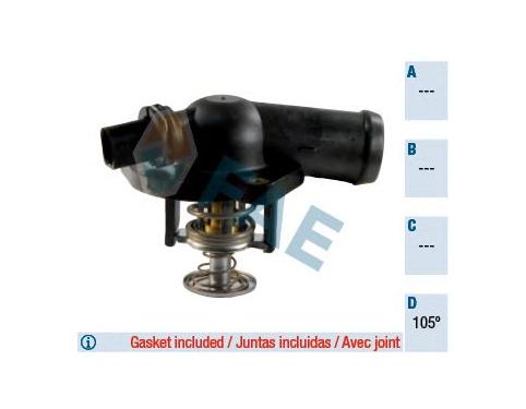 Thermostat, coolant