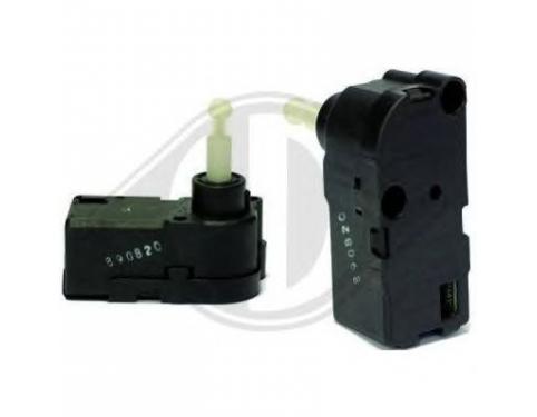 Control, headlight range adjustment
