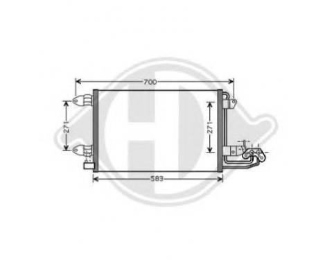 REFRIGERANT CONDENSER WITHRECEIVER DRIER