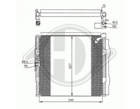 Condenser, air conditioning