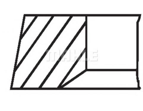 1 set: piston rings