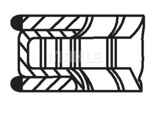 RING SET-PISTON