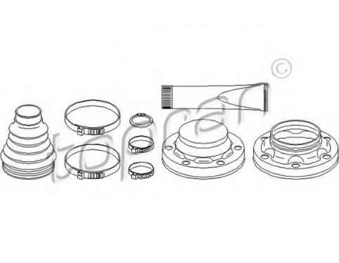 Bellow Set, drive shaft